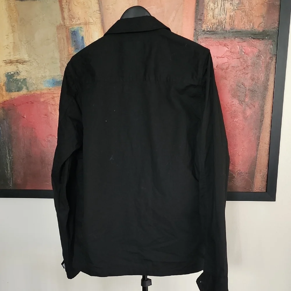 Vuori Men’s Organic Cotton Ripstop Stretch Jacket Black - Picture 7 of 12